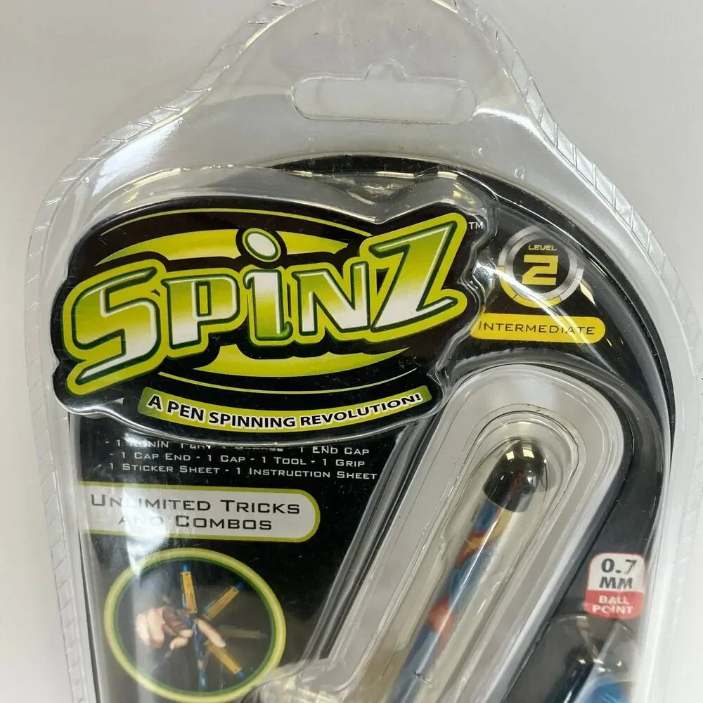 Spinz Pentech Ronin Pen Spinning Revolution Level 2 Blue Red & Black